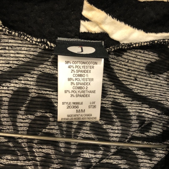 Vintage Cotton Blend Long Brocade Shacket - Picture 4 of 4